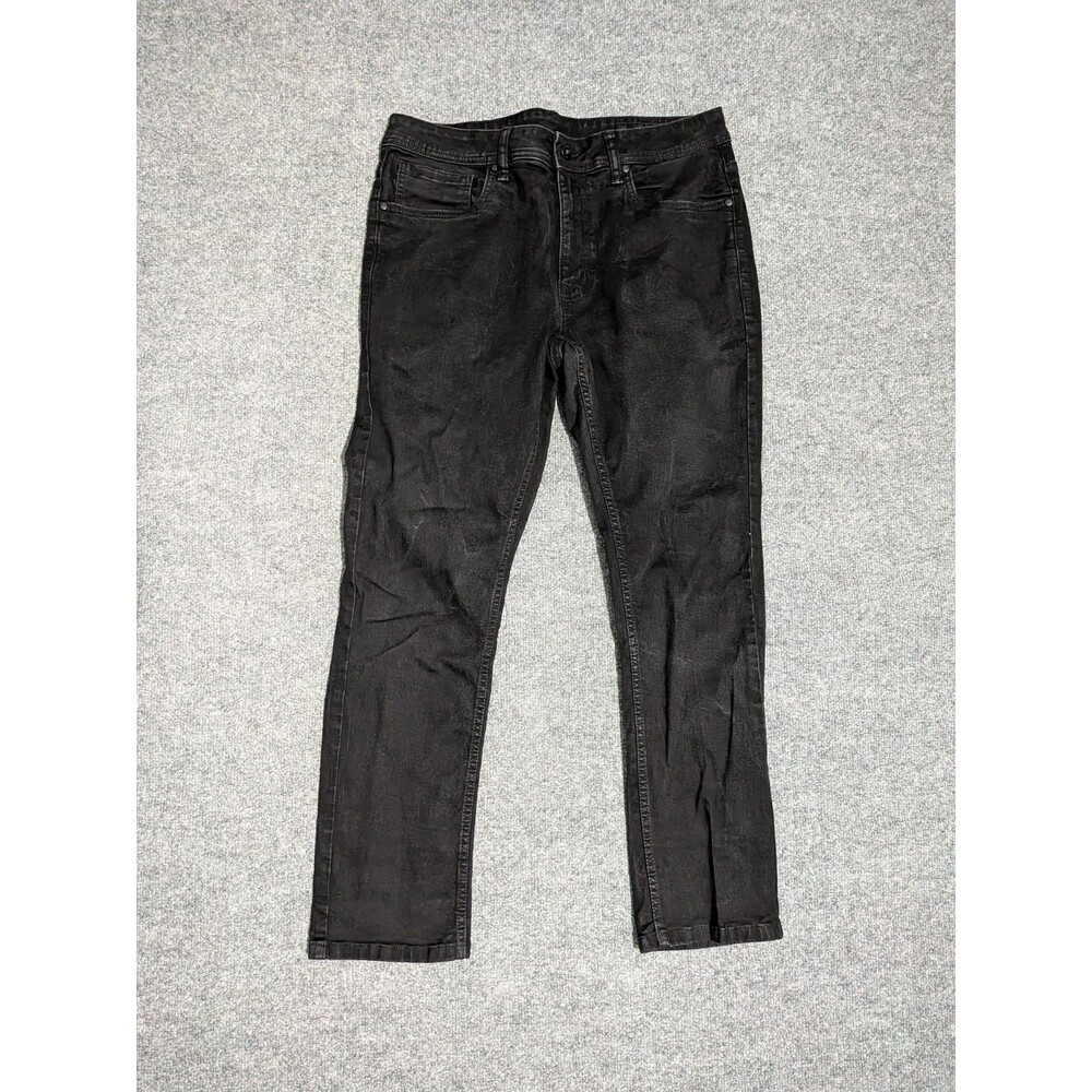 The Perfect Jean NYC Jeans Mens 35x30 (34x29) Slim Fit Black